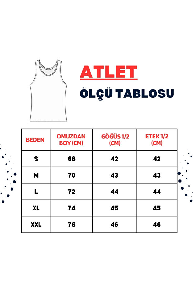 Beyaz Erkek Atlet - 7