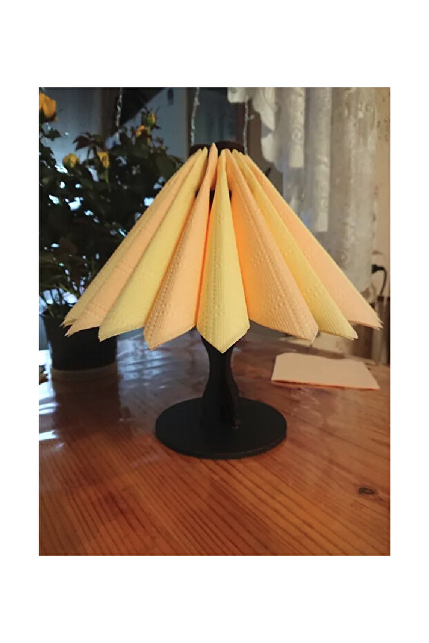 Ahşap Peçetelik Lamba - 7