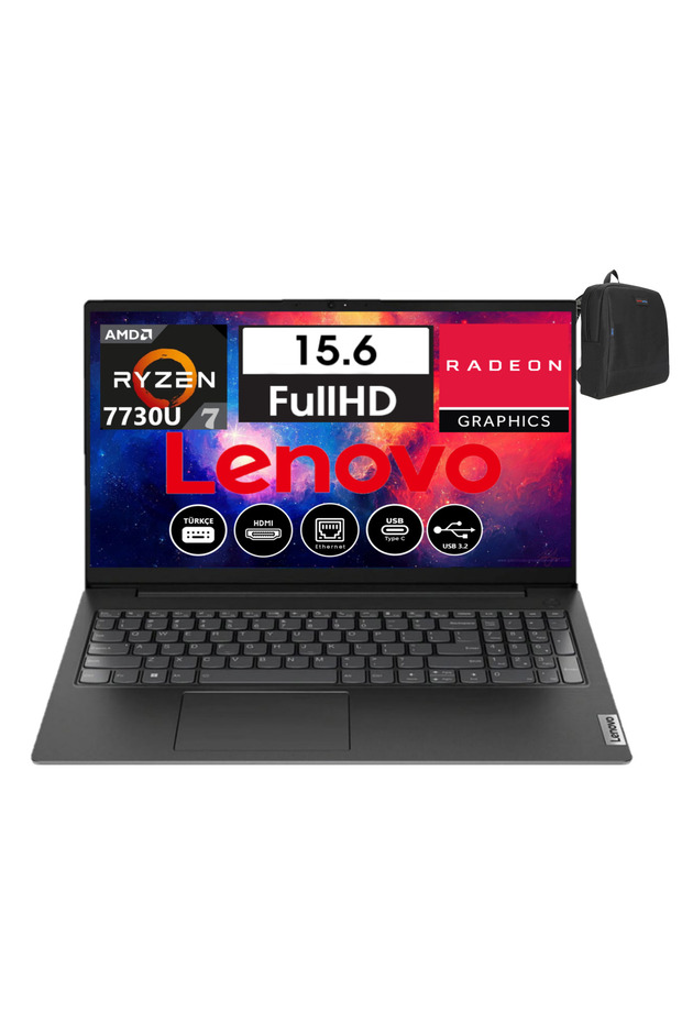V15 G4 Abp Amd Ryzen 7 7730U 16GB 4tb SSD 15.6 Fullhd WINDOWS11PRO V82YY001MTRW10+WEBLEGELSINÇANTA - 1