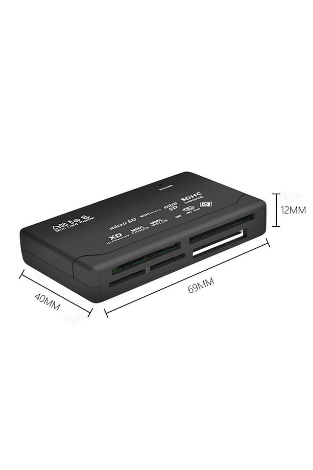 Usb 2.0 Kart Okuyucu Tf Cf Sd Mini Sd Sdhc Mmc Ms Xd Card Reader - 4