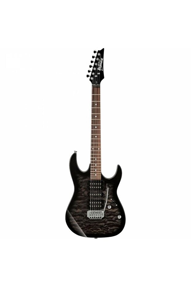 GRX70QA-TKS Transparent Black Sunburst Elektro Gitar - 1