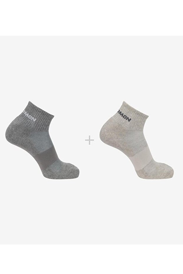 LC19834 Evasıon Ankle 2 Pack Çorap - GRİ - 1