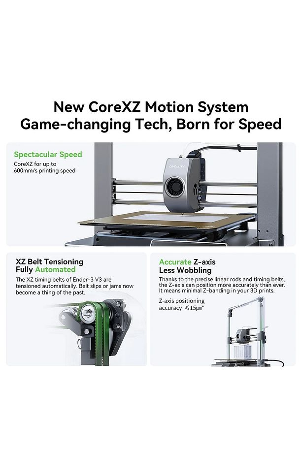 Ender 3 V3 Core Xz 3d Yazıcı - 3