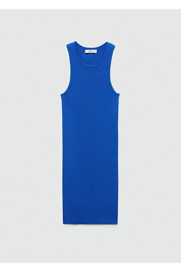 Kısa Triko Elbise - 3