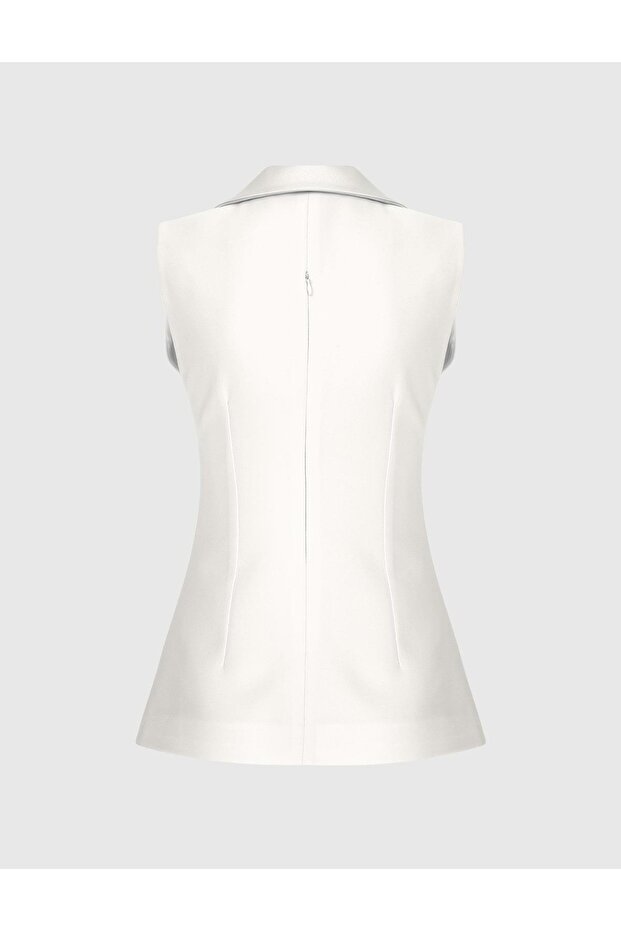 Nitza Kadın Bluz Ekru - 2