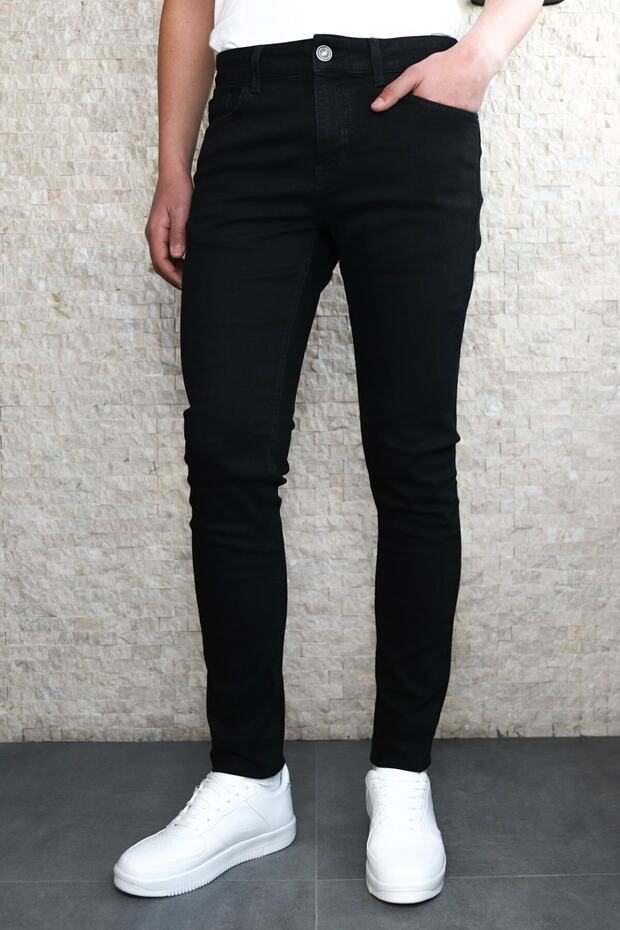 Men's Black Slim Fit Jeans