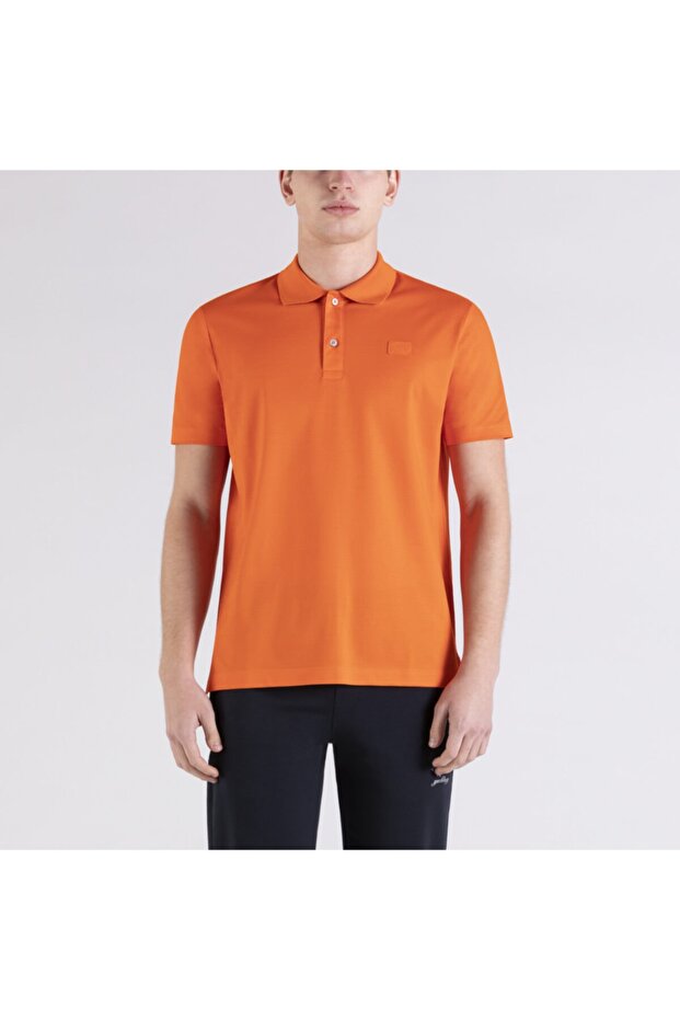 Men's Knitted Polo Shirt C.wCotton