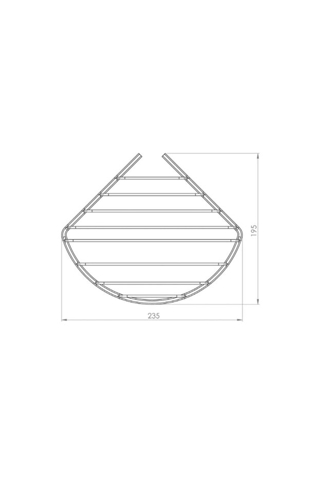Üçlü Oval Tel Süngerlik - 2
