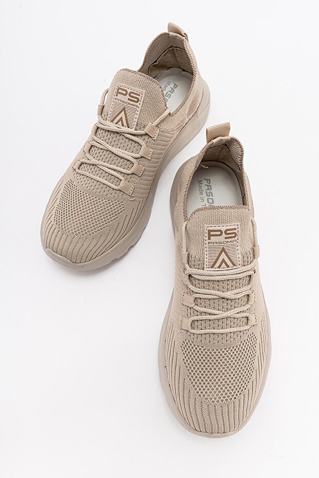 Anorak Bağcıklı  Kadın Spor Ayakkabı BEJ BEJ - 5