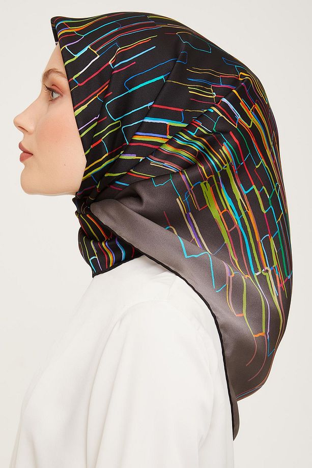 İpek Eşarp 2024 Kış - 9027-04 Twill - 4