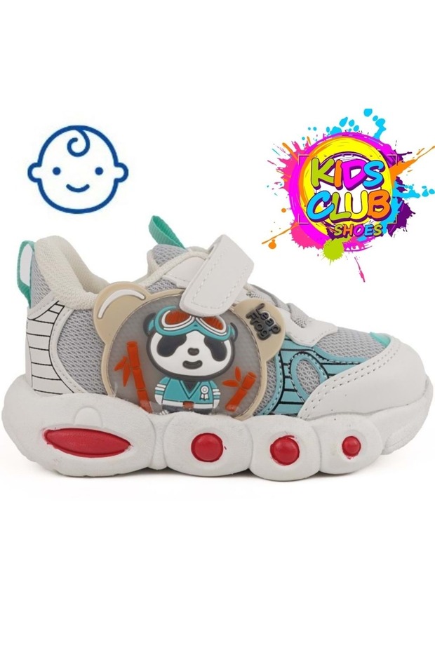 Cool peter first step orthopedic baby sports shoes green