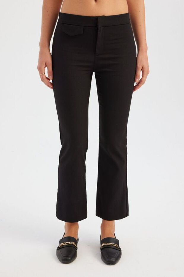 Orta Bel Crop Pantolon - 3