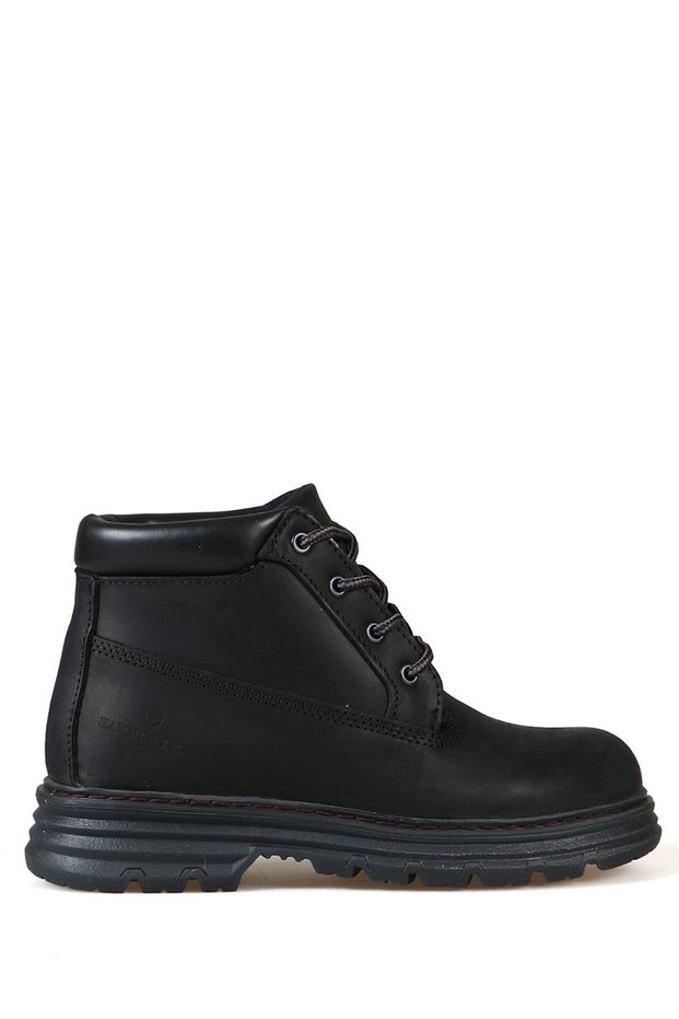 Ariana Genuine Leather Black Women's Boots