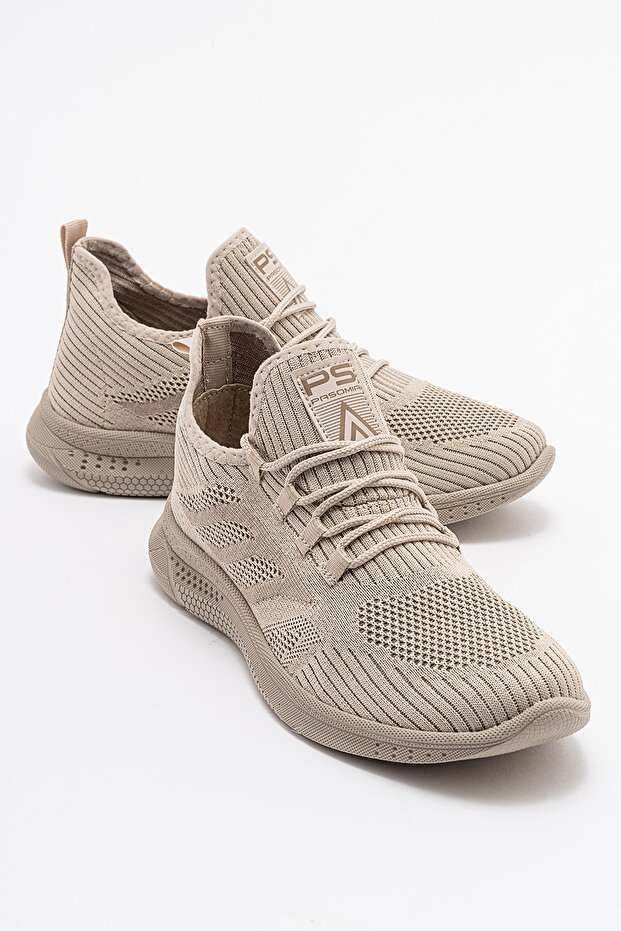 Anorak Lace-Up Women's Sneakers BEIGE BEIGE