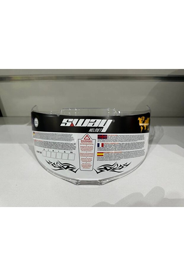 Kask Camı FF 820 Şeffaf - 3