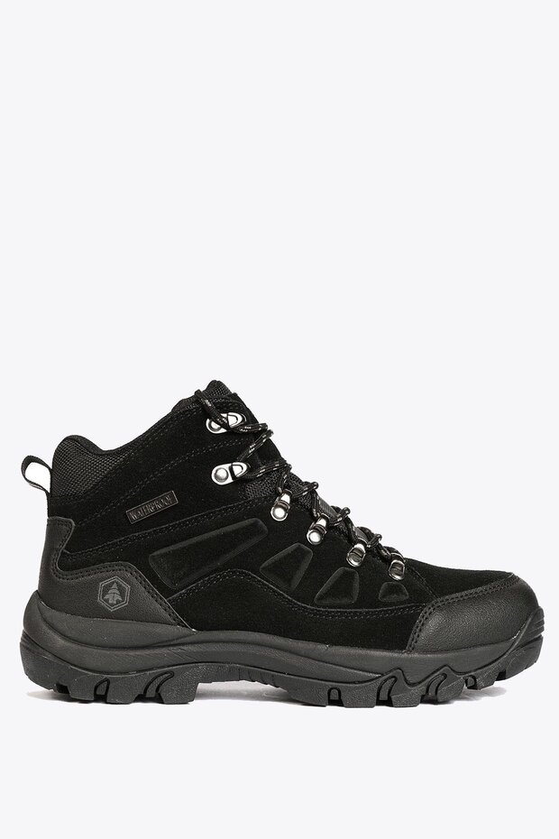 Homer Genuine Leather Outdoor Waterproof Black Women's Trekking Boots
