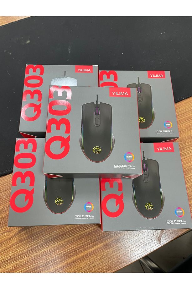Q303 GAMİNG MAUSE COLORFUL  7200DPI - 1