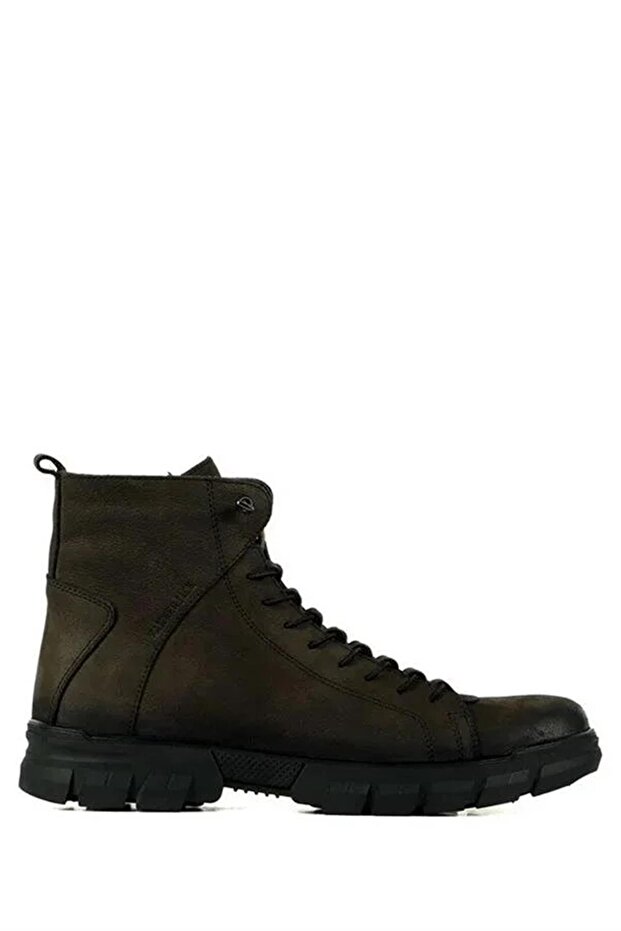 Aversa Genuine Leather Khaki Torje Outdoor Men's Boots