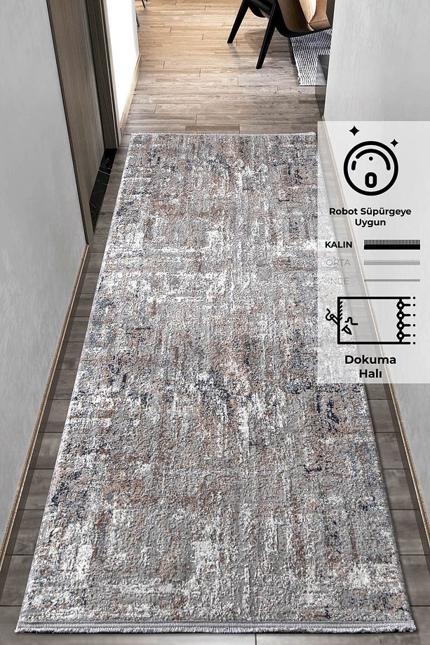 Konfor Leo 0076 Modern Dokuma Yolluk Halı - 1