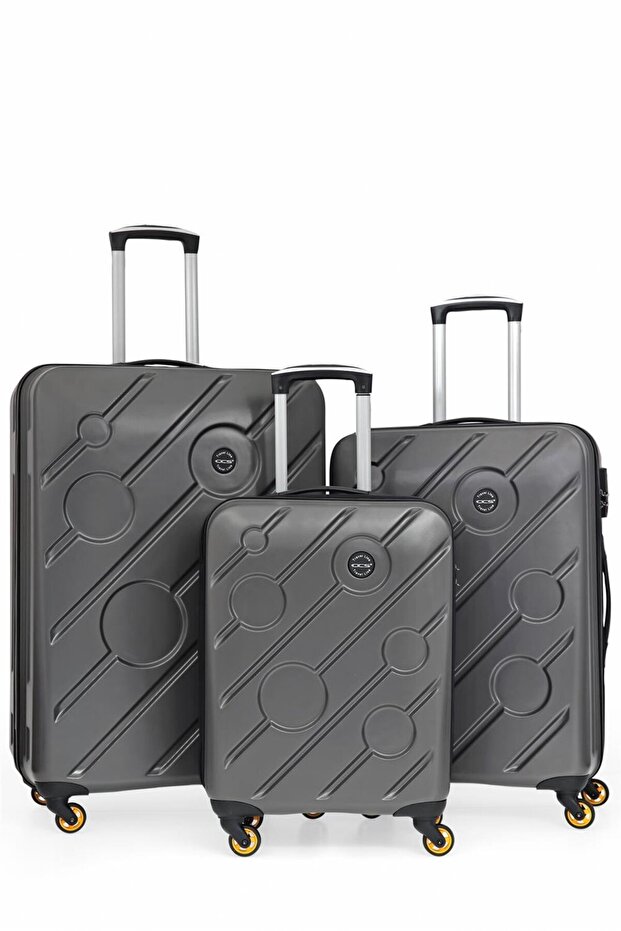 5208 3 LÜ ABS VALİZ SETİ - 1