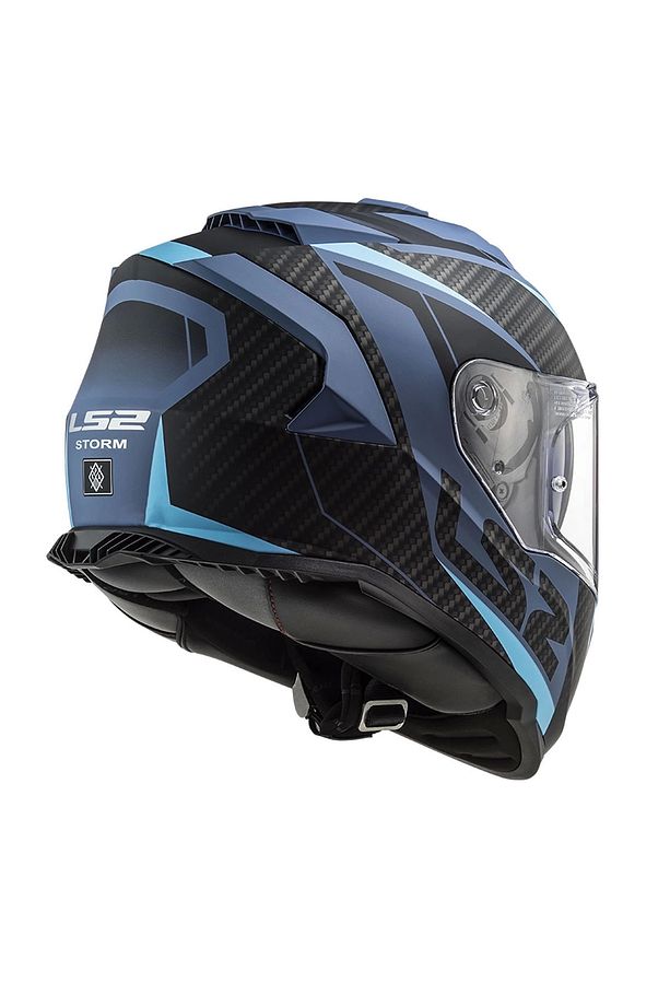 Storm 2 Racer Mat Mavi Kask - 2