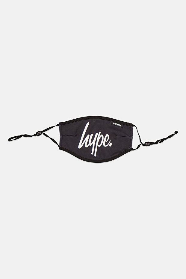Women 1 Pc Printed Face Mask, Black