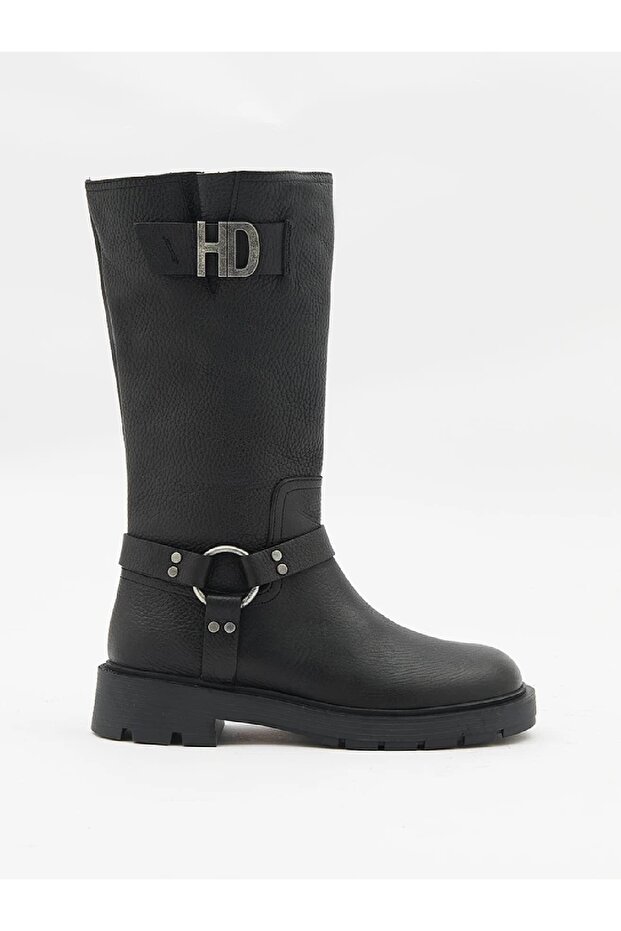 Leather Kadın Bot & Bootie - 6