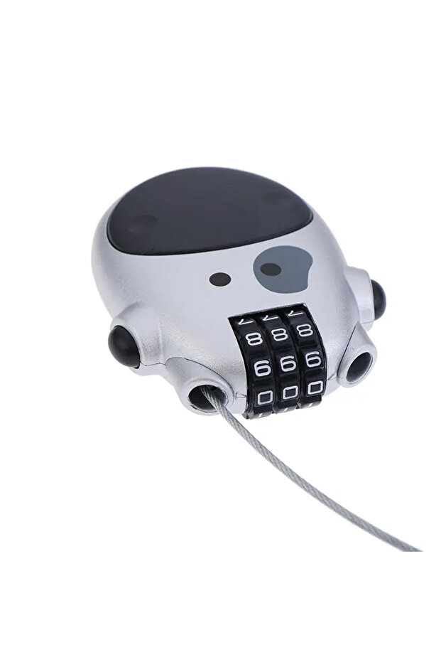 3-Digit Number Code Security Lock, Compact Cable Lock, Dedicated Lock, Combination Lock, - 3