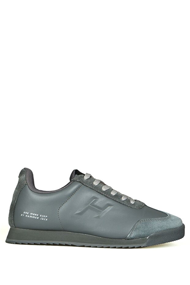 Genuine Leather Pico Plus Gray Men's Sports Shoes