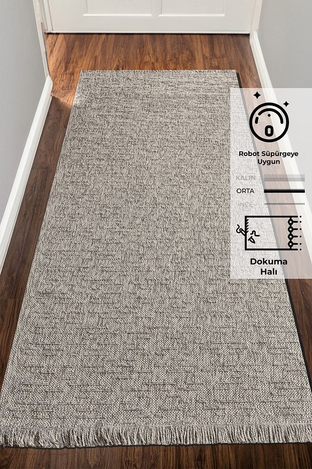 Konfor Jüt Bukle Hasır 4765 Vlora Örme Kilim Yolluk - 1