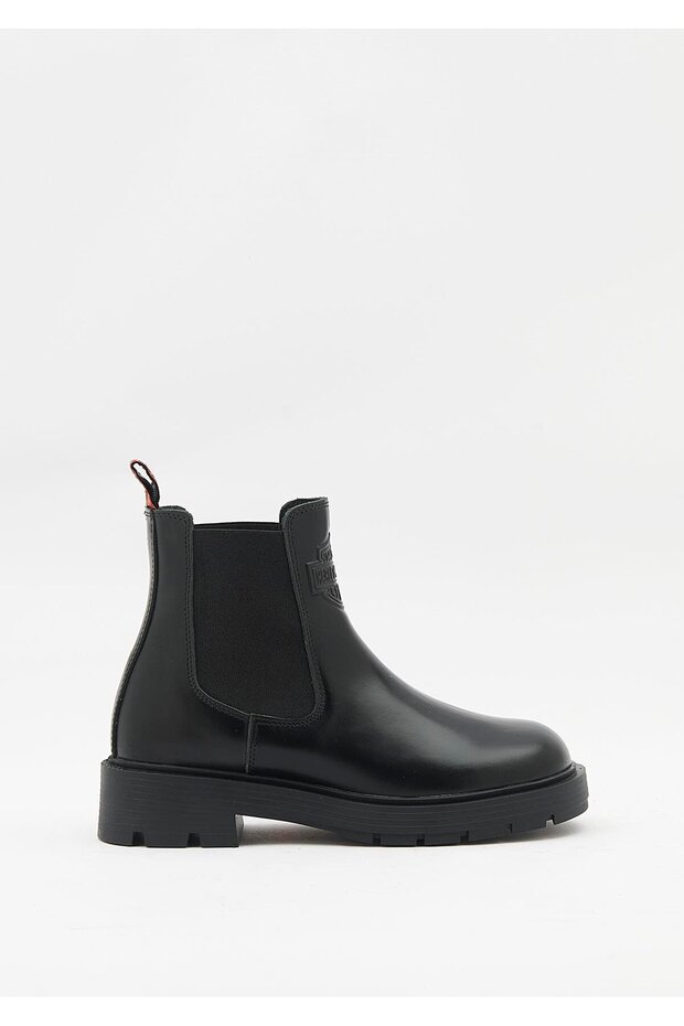 Darlow Kadın Siyah Deri Bot - 1