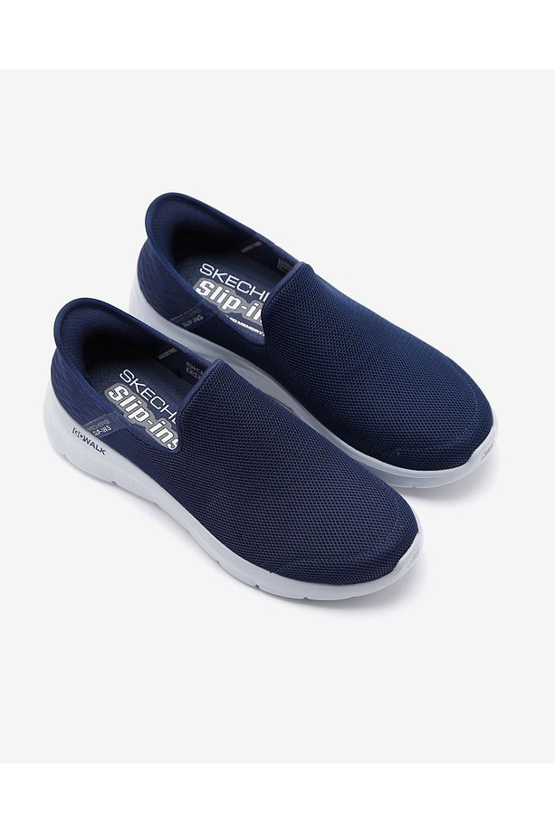 Go Walk Flex - Slip-ins Erkek Lacivert Yürüyüş Ayakkabısı 216491 Nvy - 6
