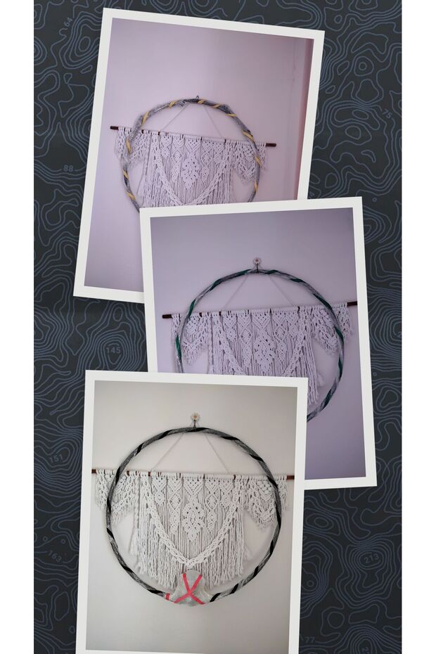 Aerialhoop 100 cm Set - 7