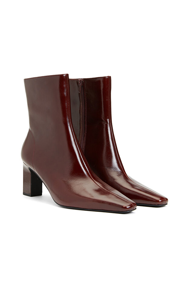 Bordo Kadın Bot - 2