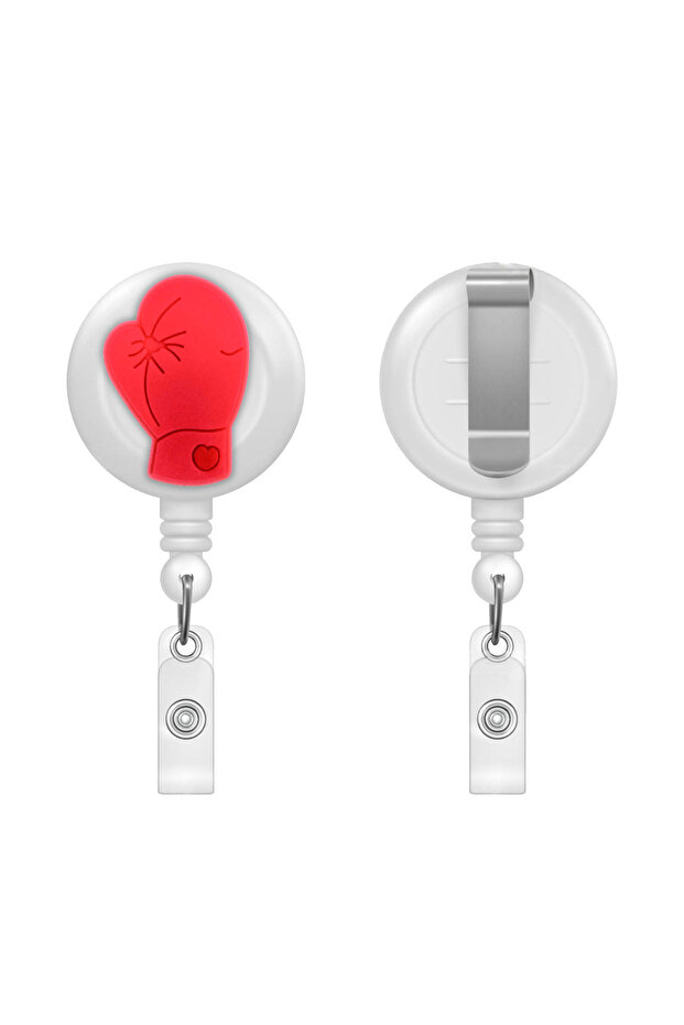 Pink Boxing Glove Figured Yoyo Card Holder