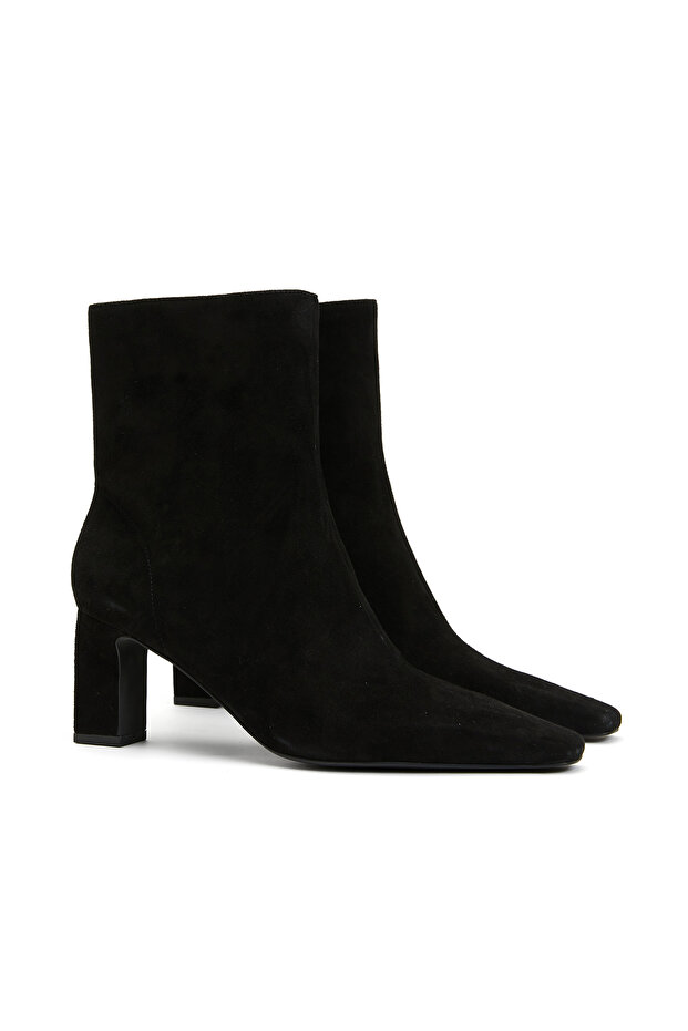 Siyah Kadın Deri Bot - 1