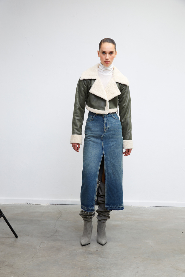 Deri Trucker Ceket - 3