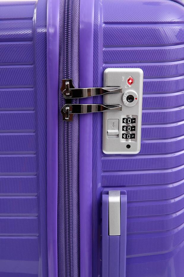 ÇÇS 5239-5240 POLİPROPİLEN 4 LÜ VALİZ SETİ - 6