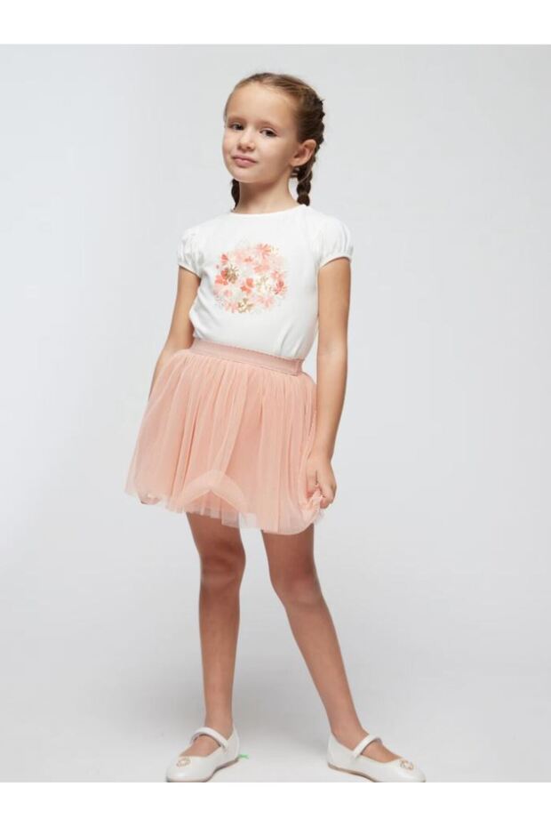 Girl's T-Shirt Tutu Skirt Set of 2 3953