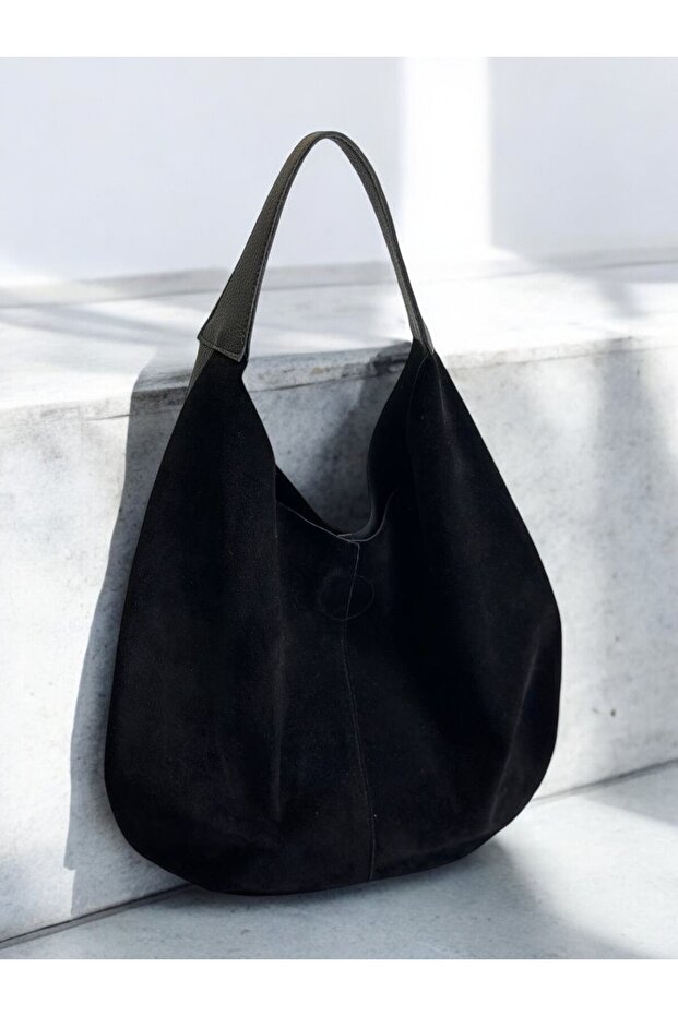 Gemini Süet & Deri Çanta - 1