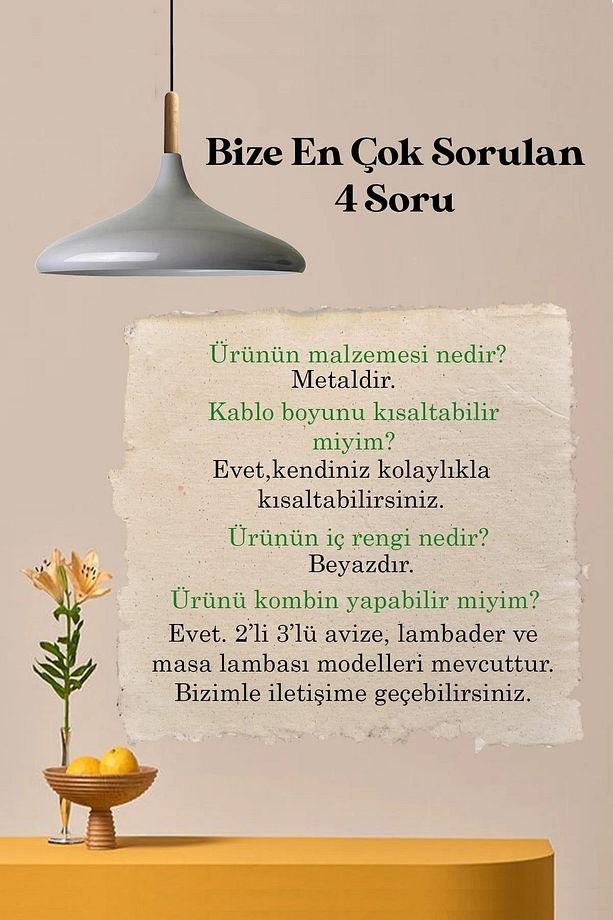 Champion Ahşap Tekli Avize Sarkıt Salon Mutfak Cafe Butik Lamba Aydınlatma Avizeler - 4