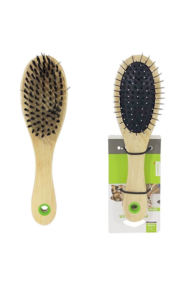 Double-Sided Oval Brush Small