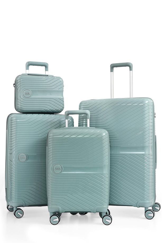 ÇÇS 5239-5240 POLİPROPİLEN 4 LÜ VALİZ SETİ - 1