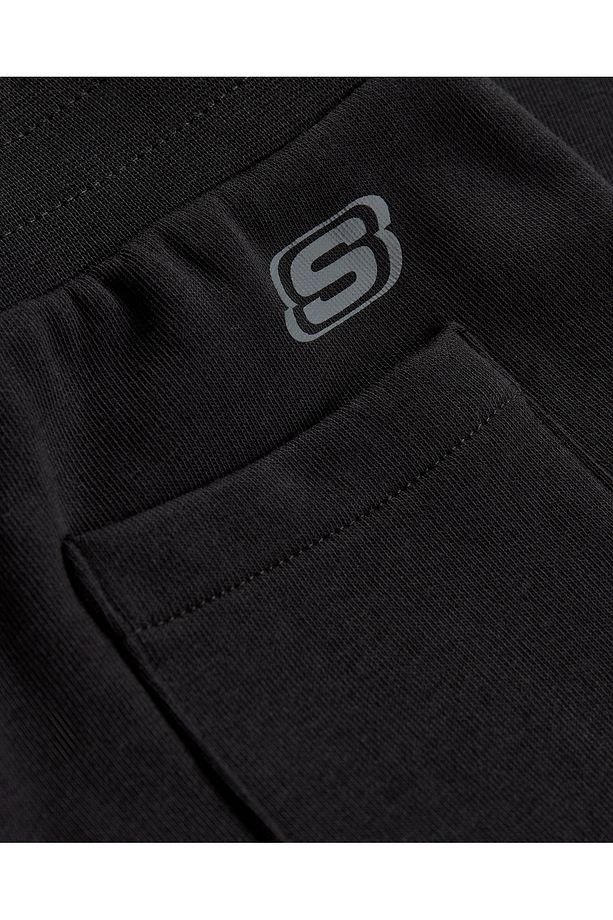 B Lw Fleece Jogger Sweatpant Büyük Erkek Çocuk Siyah Eşofman Altı Sk232066-001 - 8