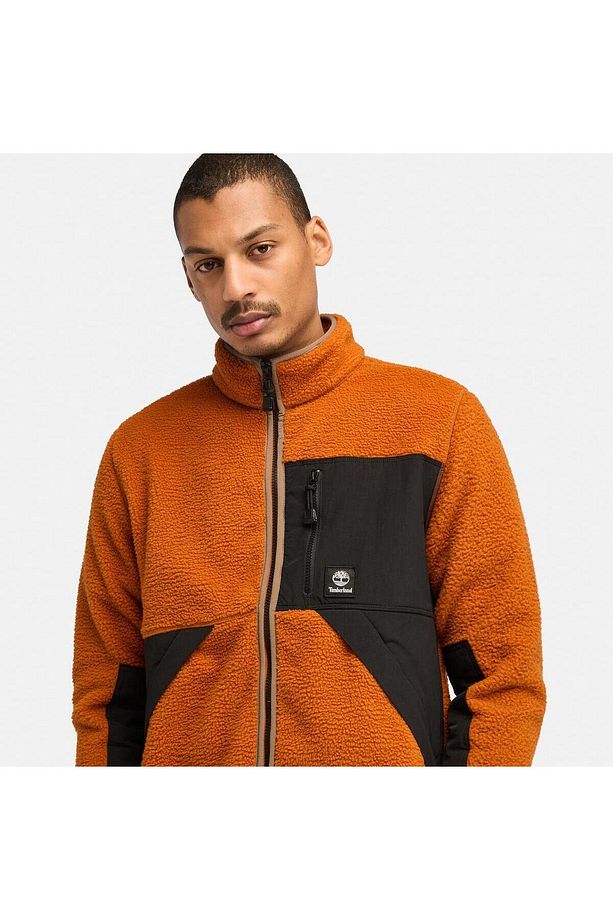 Sherpa Fleece Erkek Ceket Tb0a62eb8881 Fuşya-m - 4