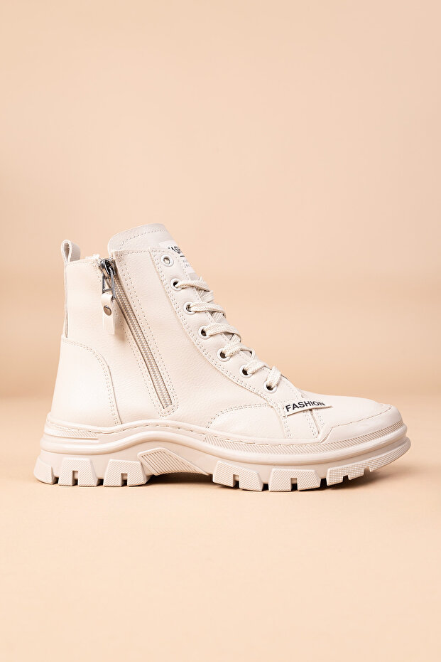 Fonsen Kadın Bej Bot - 6