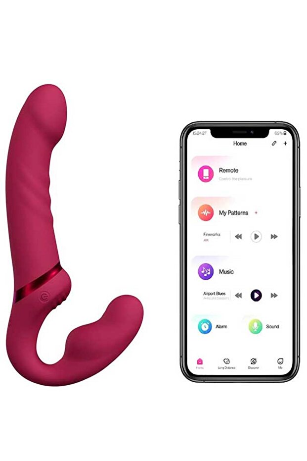 LUSH Lapis Strapless Strap-on App Controlled - 1