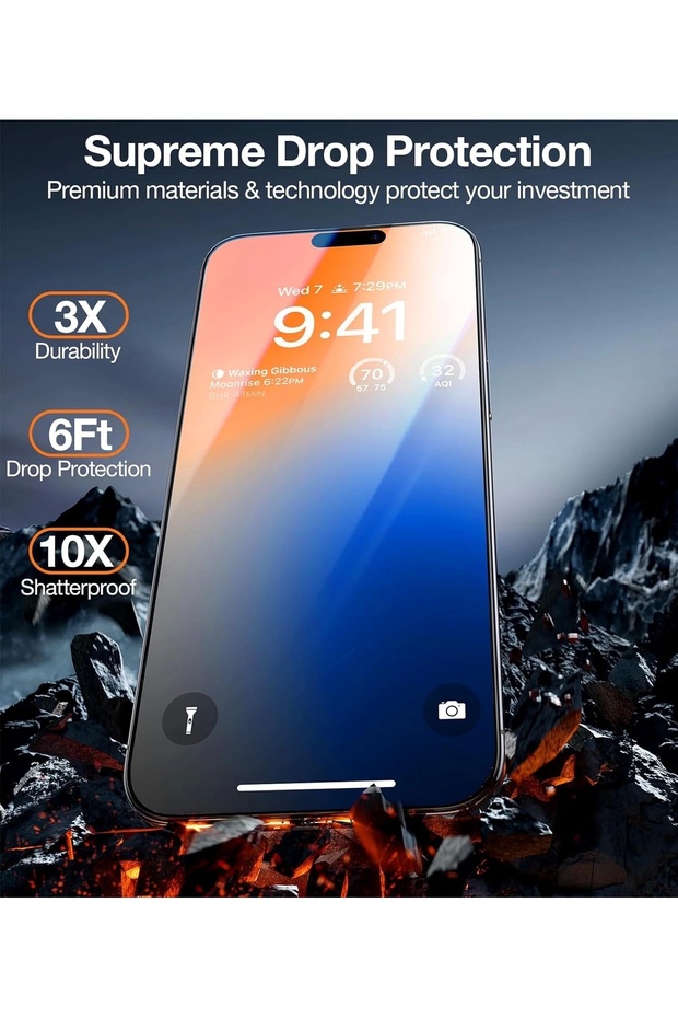 iPhone 15 5D Privacy Cleaning Kit - Ghost Hide, Screen Protector, Hidden Glass - 4