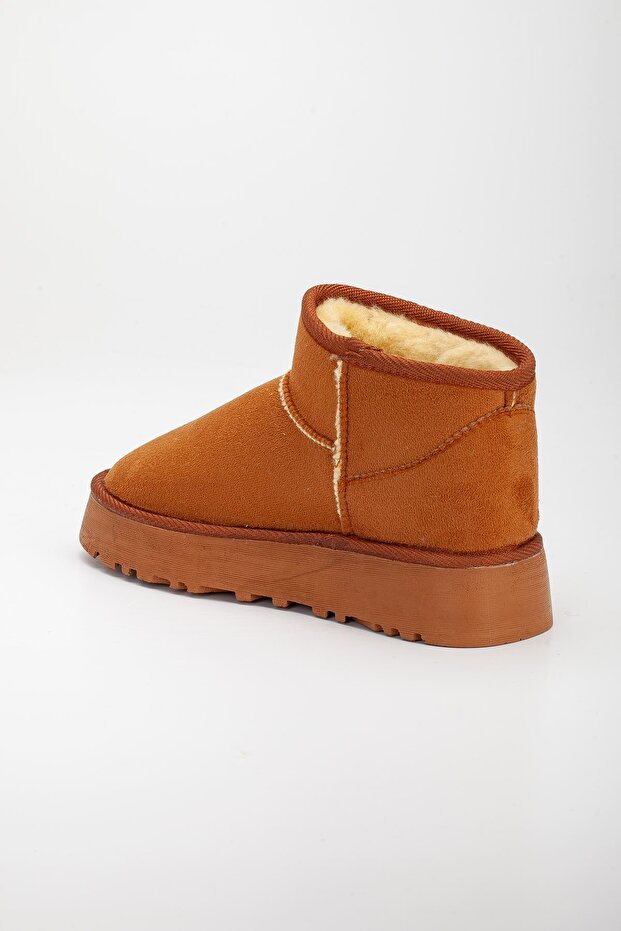 Viola Kalın Taban Bilek Boy Ugg Taba - 7