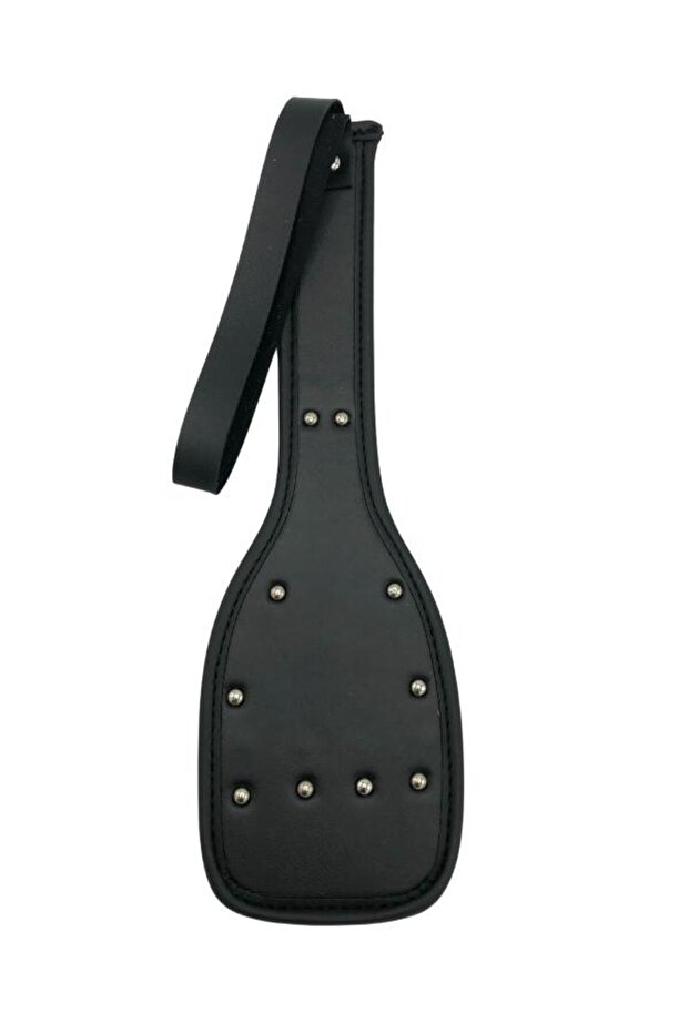 Siyah Deri Şaplak - 1